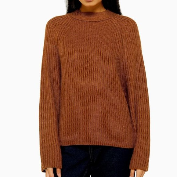 Topshop Sweaters - NEW TOPSHOP Knitted Popper Side Jumper Sweater